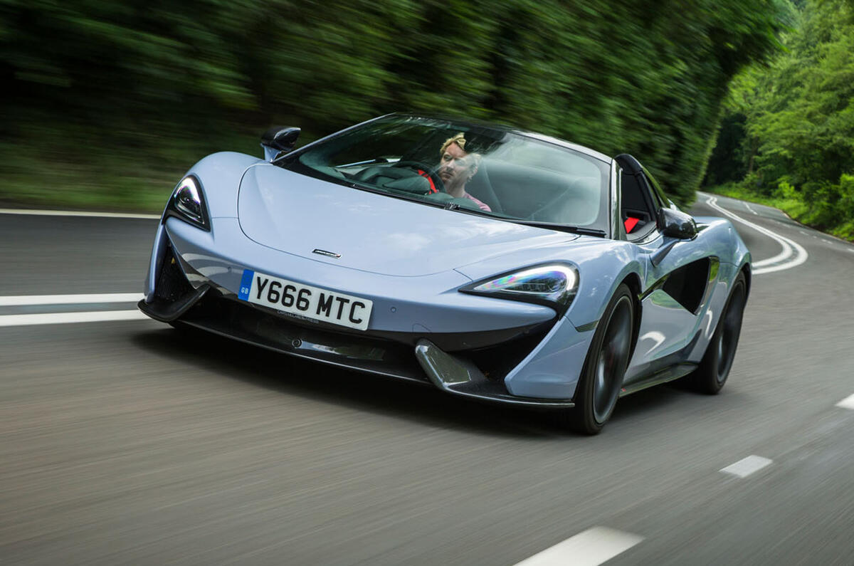 Mclaren 570s Spider Track Pack 18 Uk Review Autocar