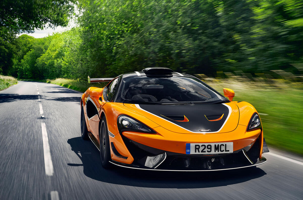 McLaren 620R 2020 UK first drive review - hero front