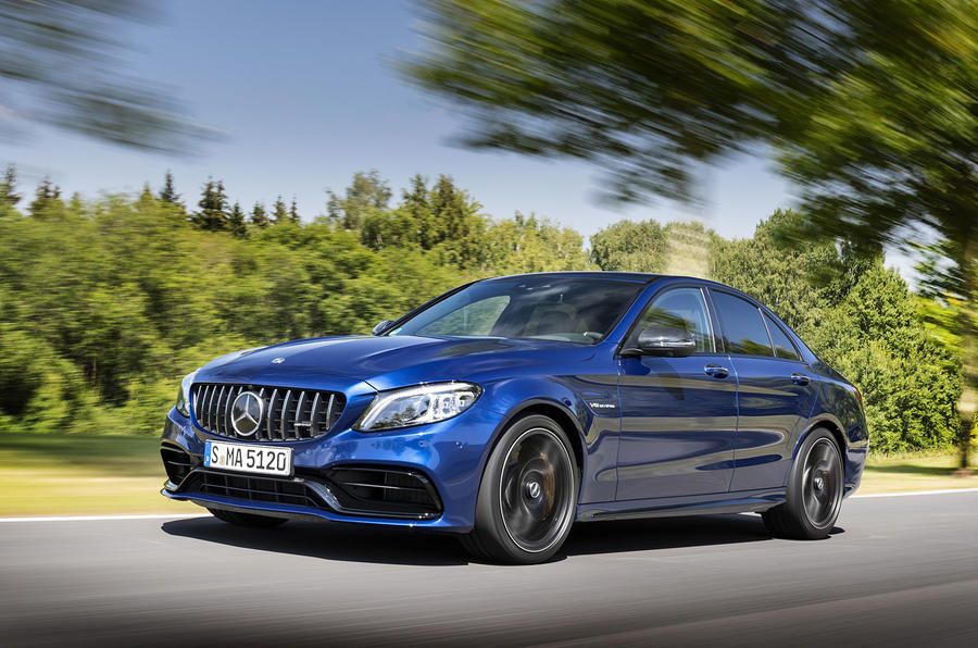 Mercedes-AMG C63 2018 first drive review hero front