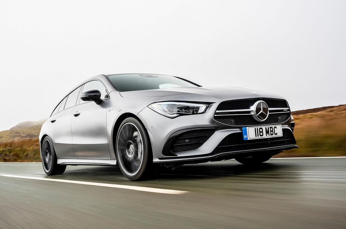 Mercedes Amg Cla 35 Shooting Brake Uk Review Autocar