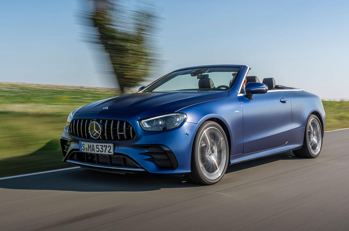 Mercedes-AMG E53 Cabriolet 2020 : premier bilan de la conduite - en tête