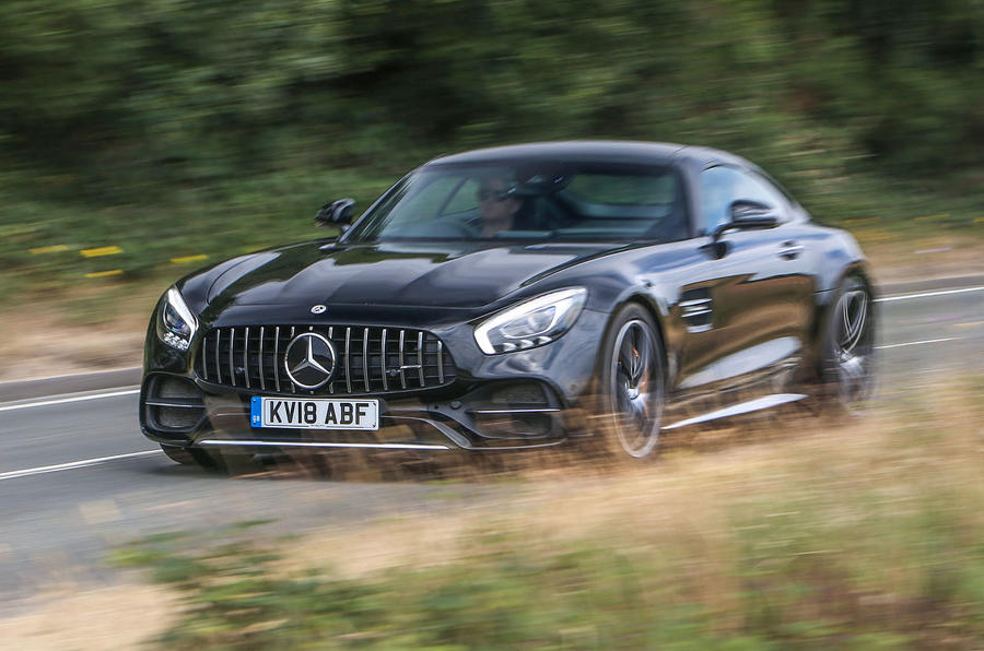 Mercedes-AMG GT C 2018 first drive review hero front