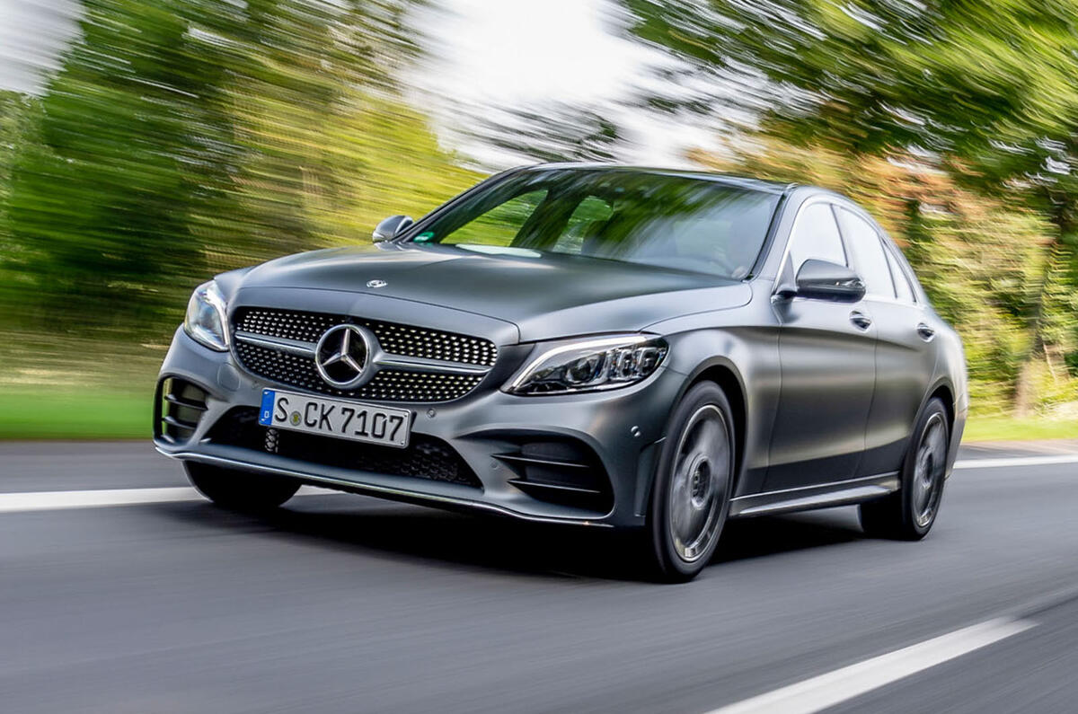 MercedesBenz CClass C200 AMG Line 2018 UK review Autocar