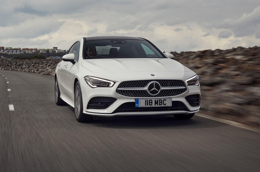 Mercedes-Benz CLA 250 2019 UK first drive review - hero front