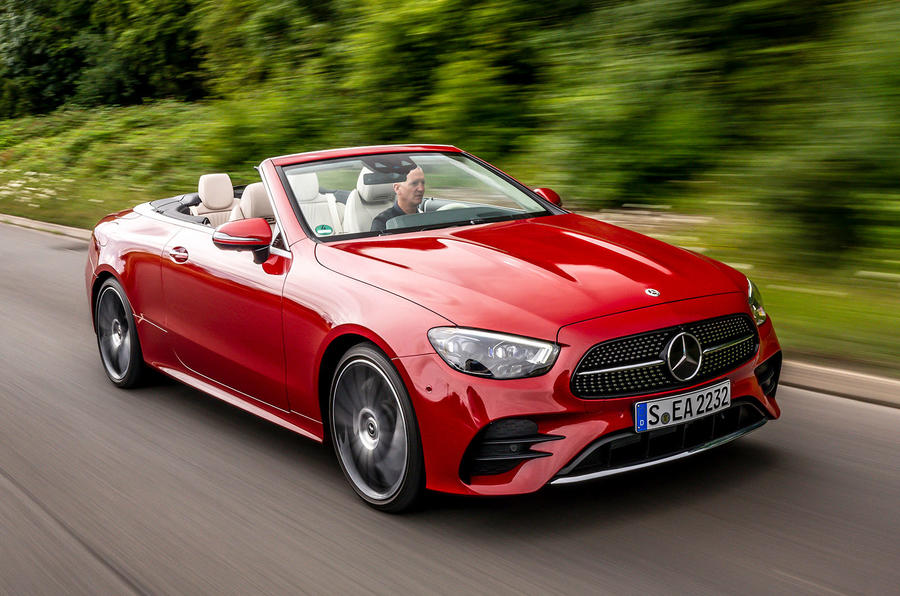 Mercedes-Benz E-Class e450 Cabriolet 2020 UK first drive review - hero front