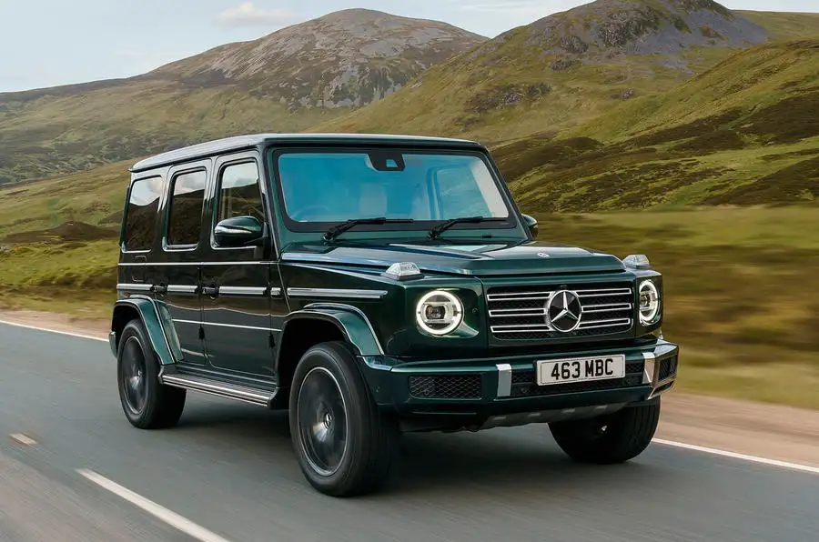 1 Mercedes Benz G400d 2021 UE FD hero avant