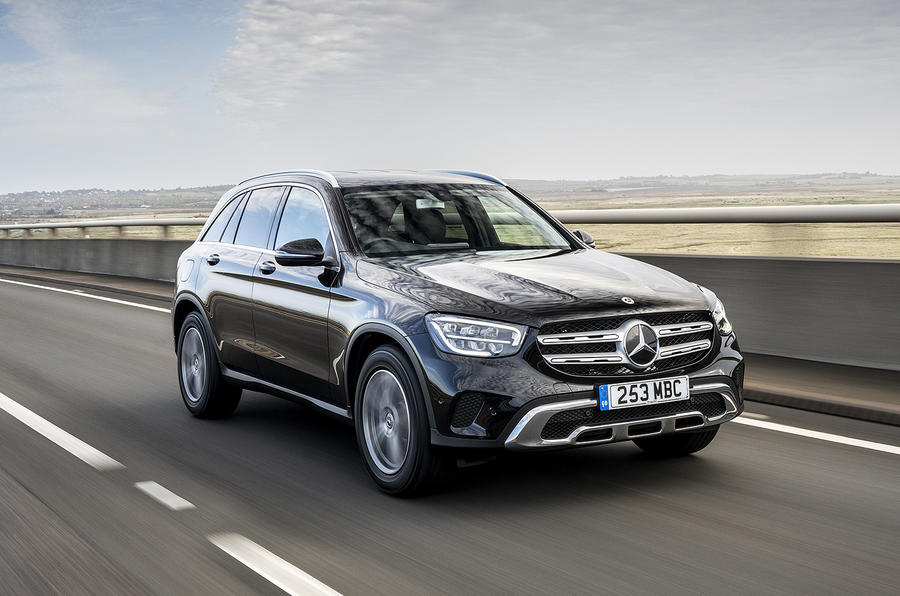 Mercedes-Benz GLC 220d 2019 UK first drive review - hero front