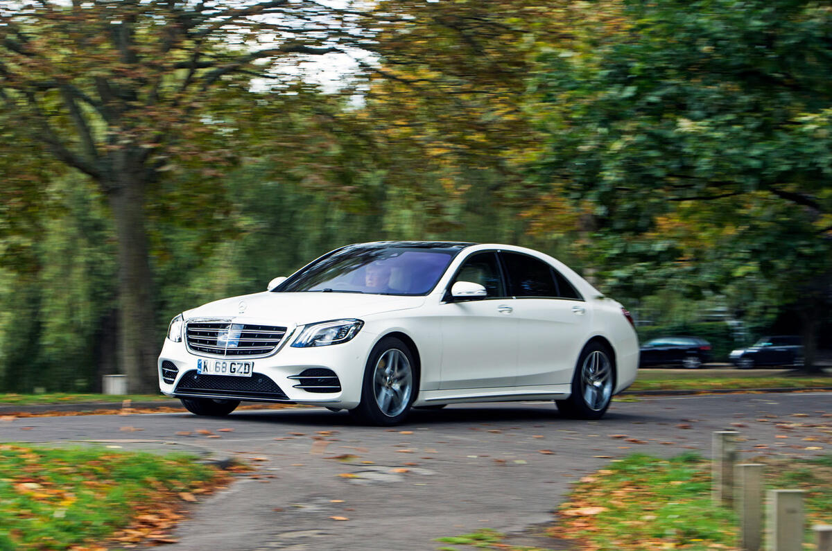 Mercedes-Benz S-Class S500L 2018 long-term review - hero front