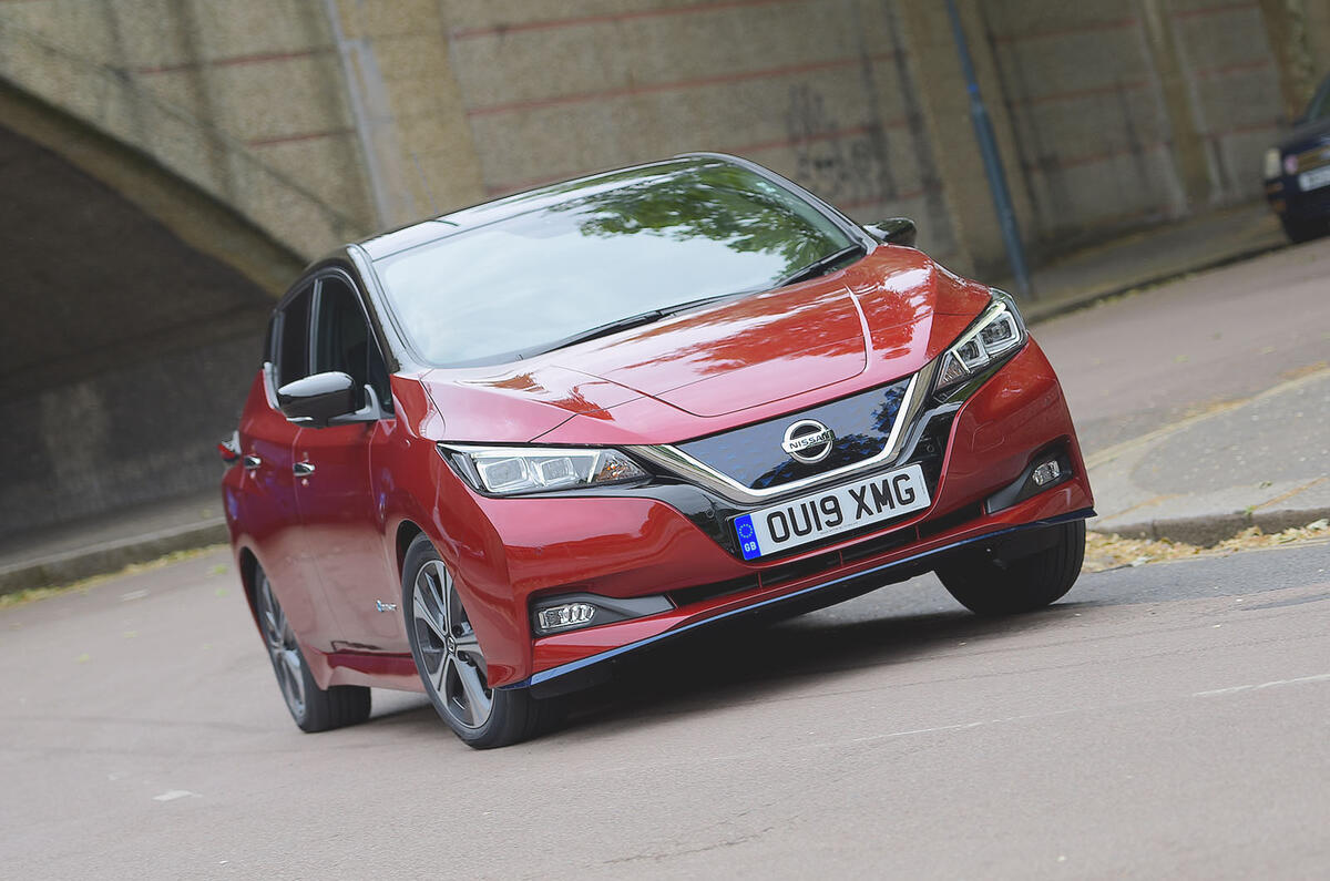 Nissan leaf discount 2019 range