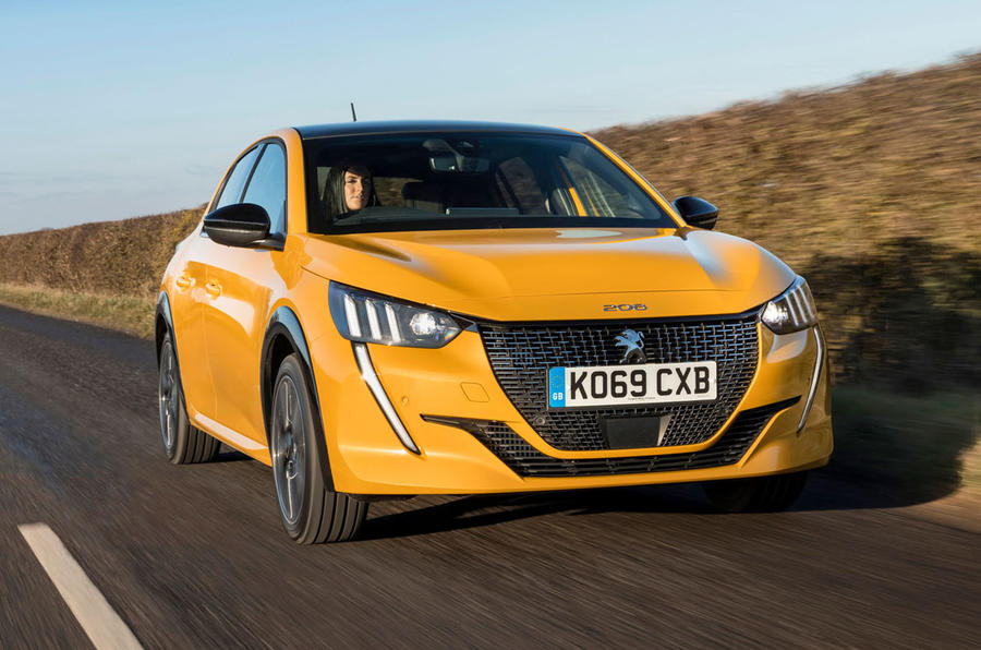 Peugeot 208 GT Line 2020 UK first drive review - hero front