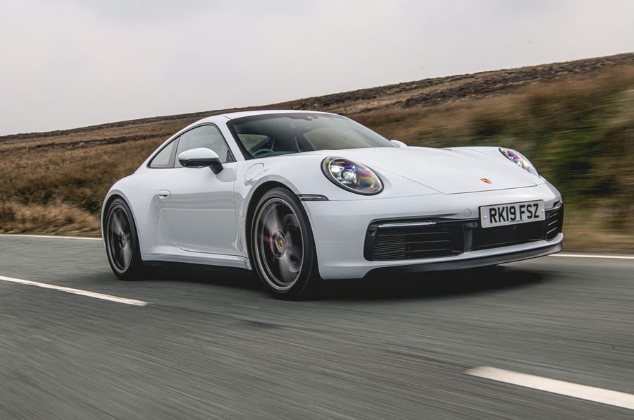 Porsche 911 2019 road test review - hero front