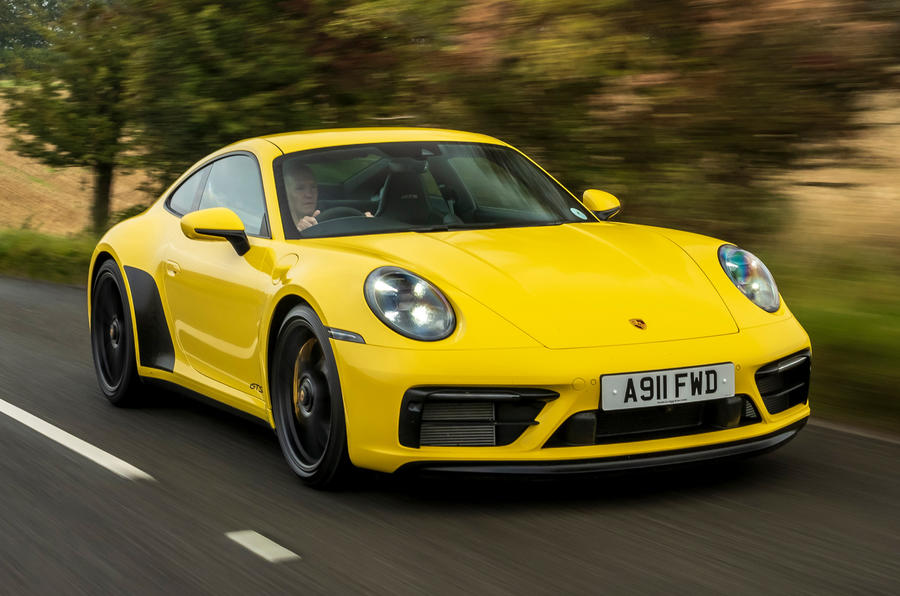 1 Porsche 911 GTS 2021 UK first drive review hero front
