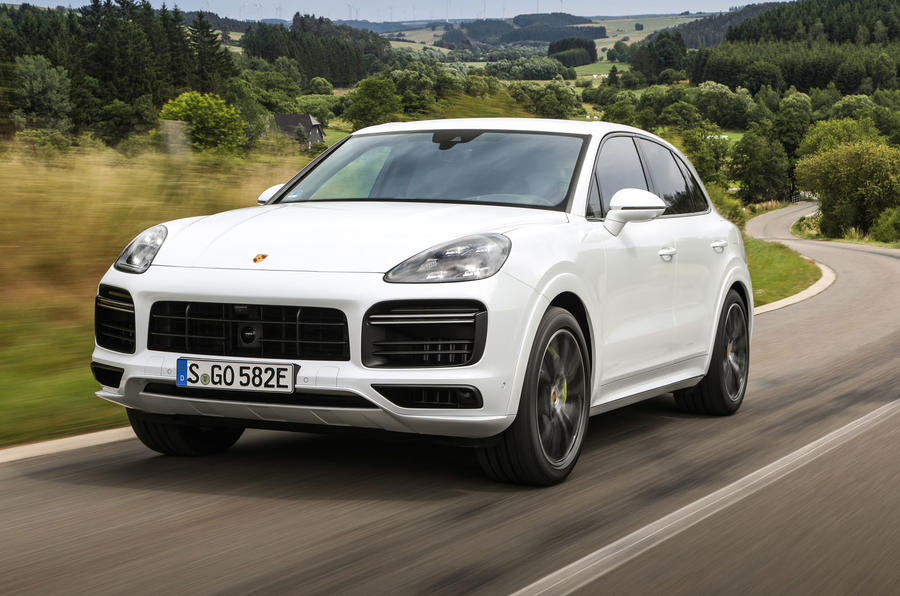 Porsche Cayenne Turbo S E-hybrid 2019 first drive review - hero front