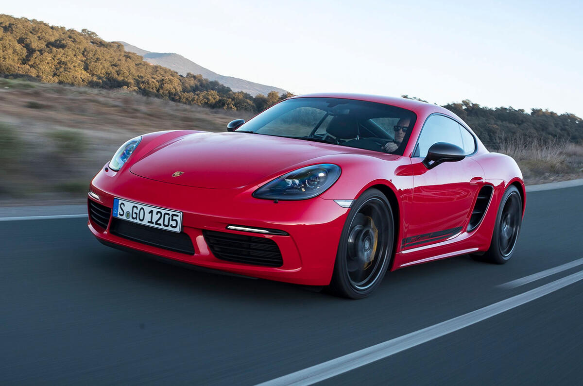 Porsche Cayman T 2019 first drive review - hero front