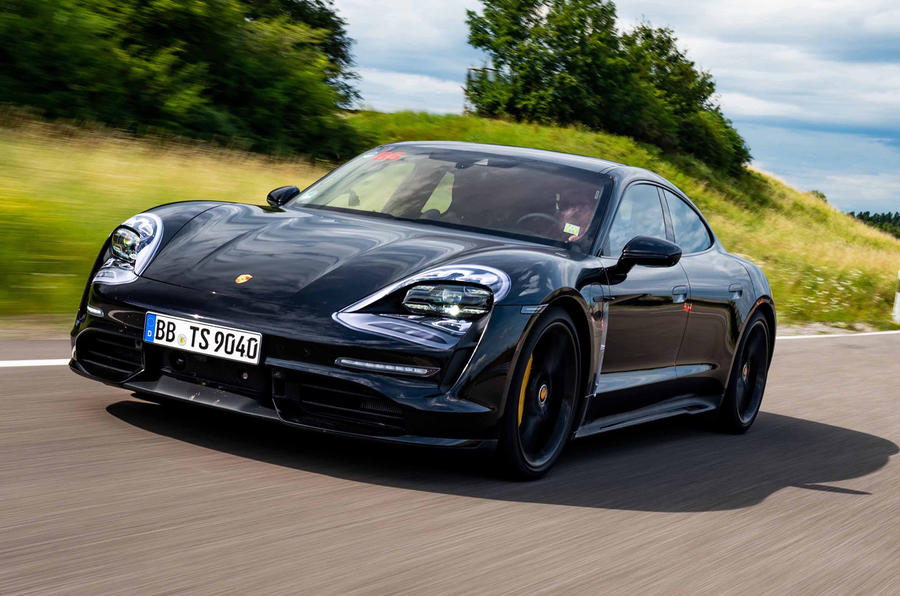 Porsche Taycan 2020 first drive review - hero front