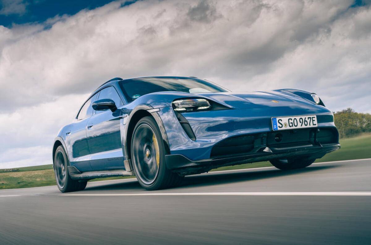 1 porsche taycan cross turismo 2021 lhd hero front