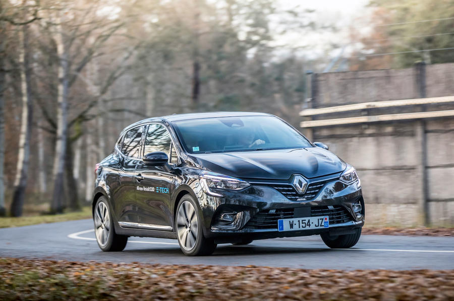 Renault Clio E-Tech 2020 first drive review - hero front