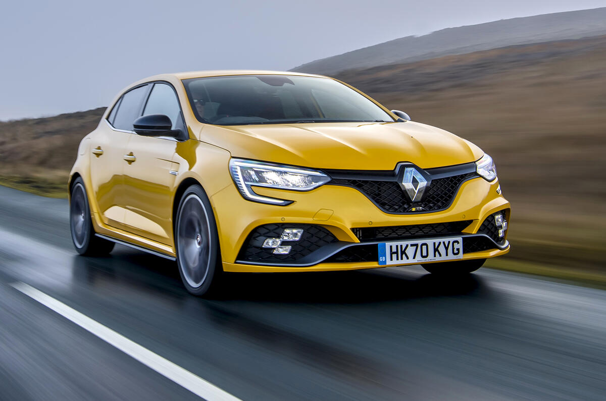 1 Renault Megane RS 300 Trophy 2021 UK first drive review hero front