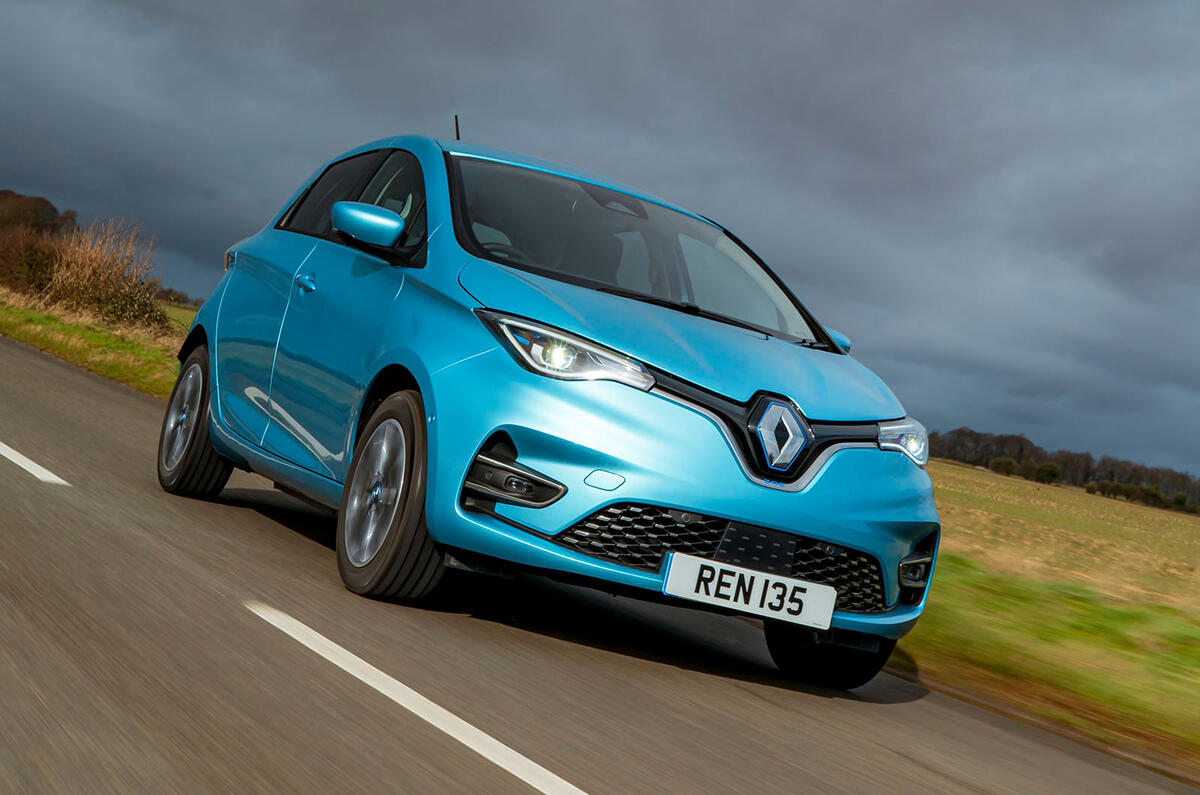 Renault Zoe 2020 : premier bilan de la conduite au Royaume-Uni - le front des héros