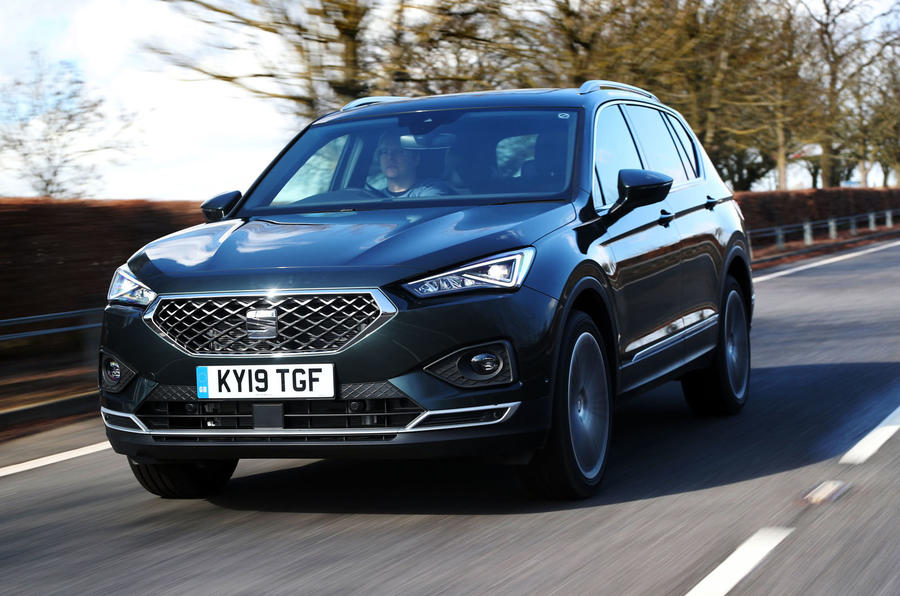 Seat Tarraco 2019 UK first drive review - hero front
