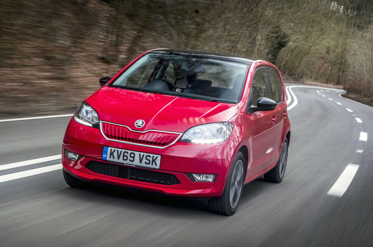 Skoda Citigo-e iV 2020 : premier bilan de la conduite au Royaume-Uni - le front des héros