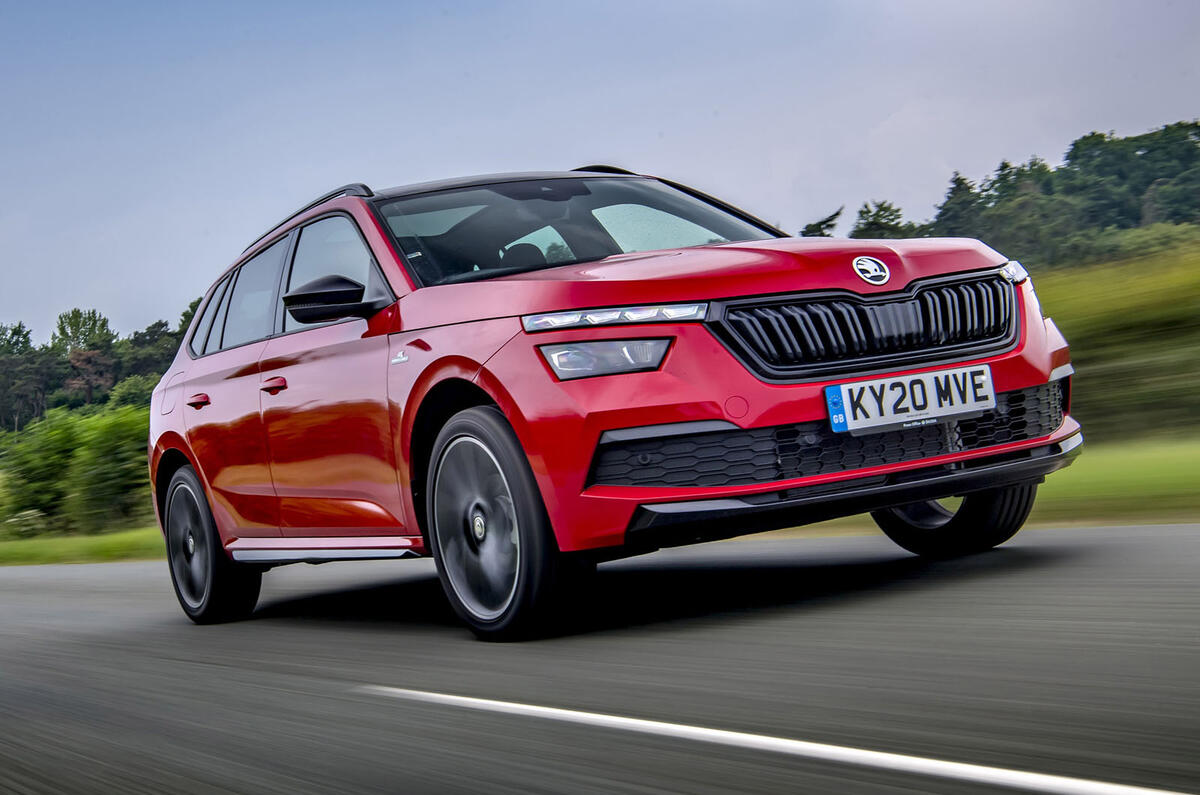 Skoda Kamiq Monte Carlo 2021 UK first drive Autocar
