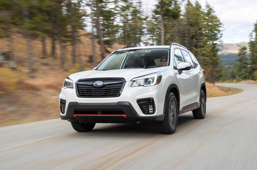 Subaru Forester 2019 first drive review hero front