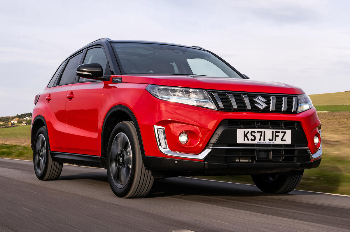 1 Suzuki Vitara full hybrid 2022 UK first drive review lead