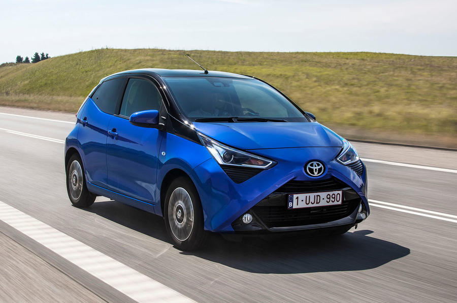 Toyota Aygo 2018 review hero front