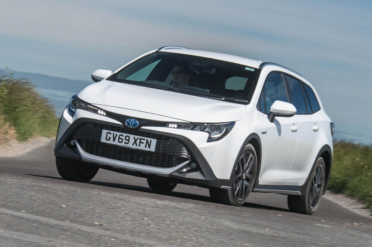 Toyota corolla hybrid estate sales 2020