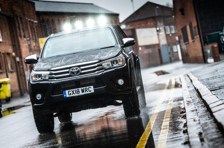 Toyota Hilux Invincible 50 2019 first drive review - hero front