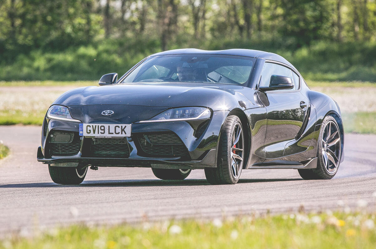 Toyota Supra 2019 UK first drive review - hero front