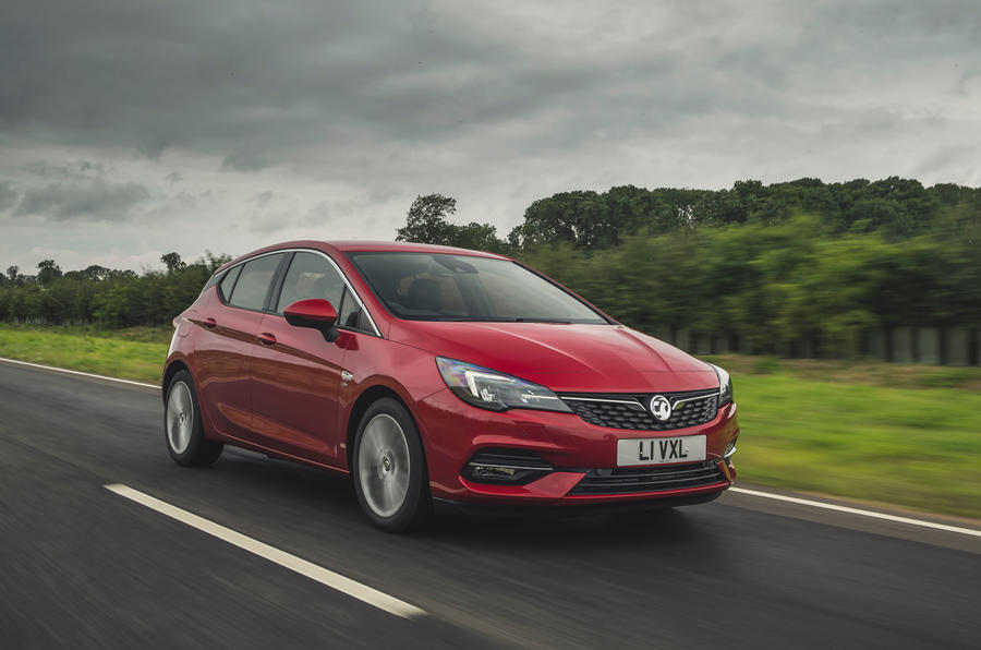 Vauxhall Astra 1.2 Elite Nav 2020 UK first drive review - hero front