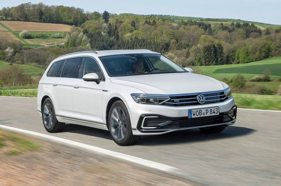 Volkswagen Passat GTE Estate 2019 first drive review - hero front