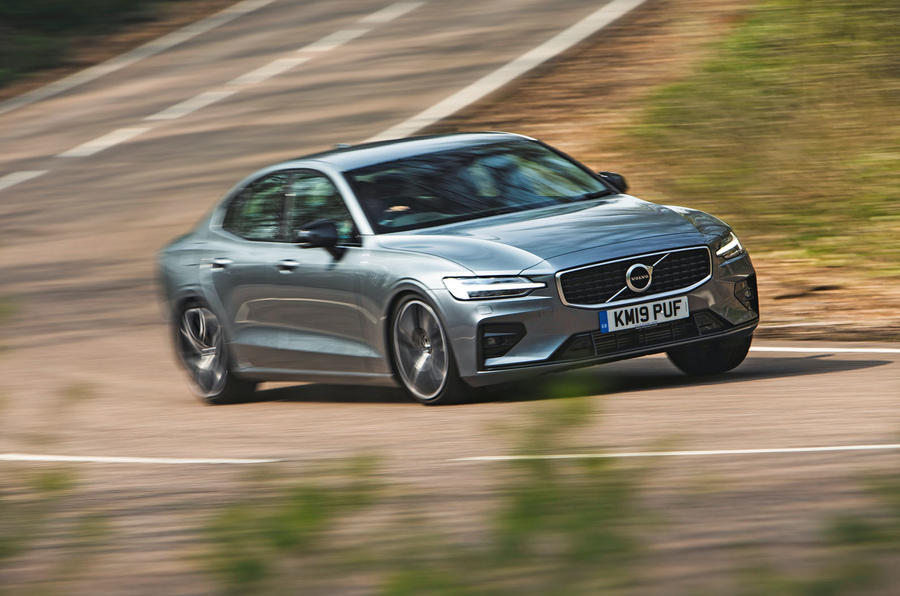 Volvo S60 T5 2019 UK first drive review - hero front
