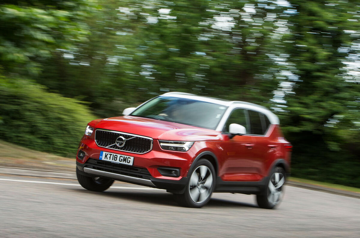 Volvo XC40 T3 2018 first drive Autocar