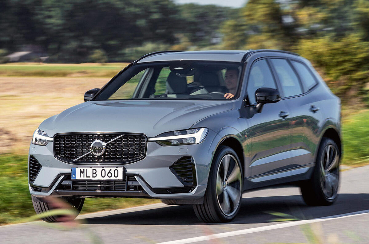 1 Volvo XC60 T8 PHEV 2021 first drive review hero front