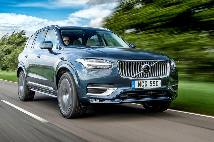 Volvo XC90 B5 petrol 2020 UK first drive review - hero front