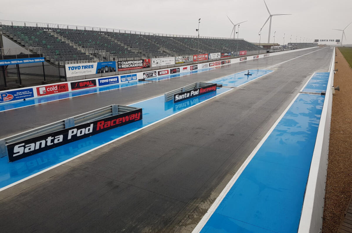 Santa Pod resurfacing most extensive since WW2