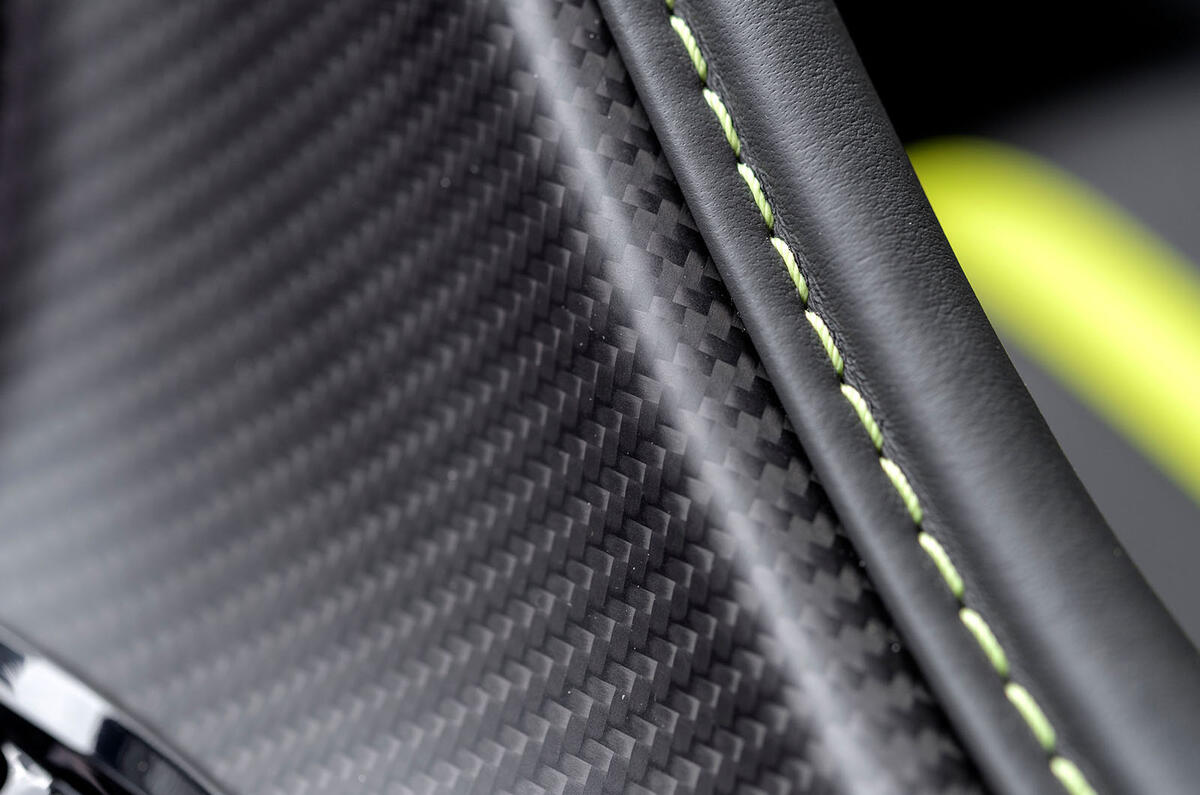 Aston Martin DB11 AMR 2018 review carbon fibre