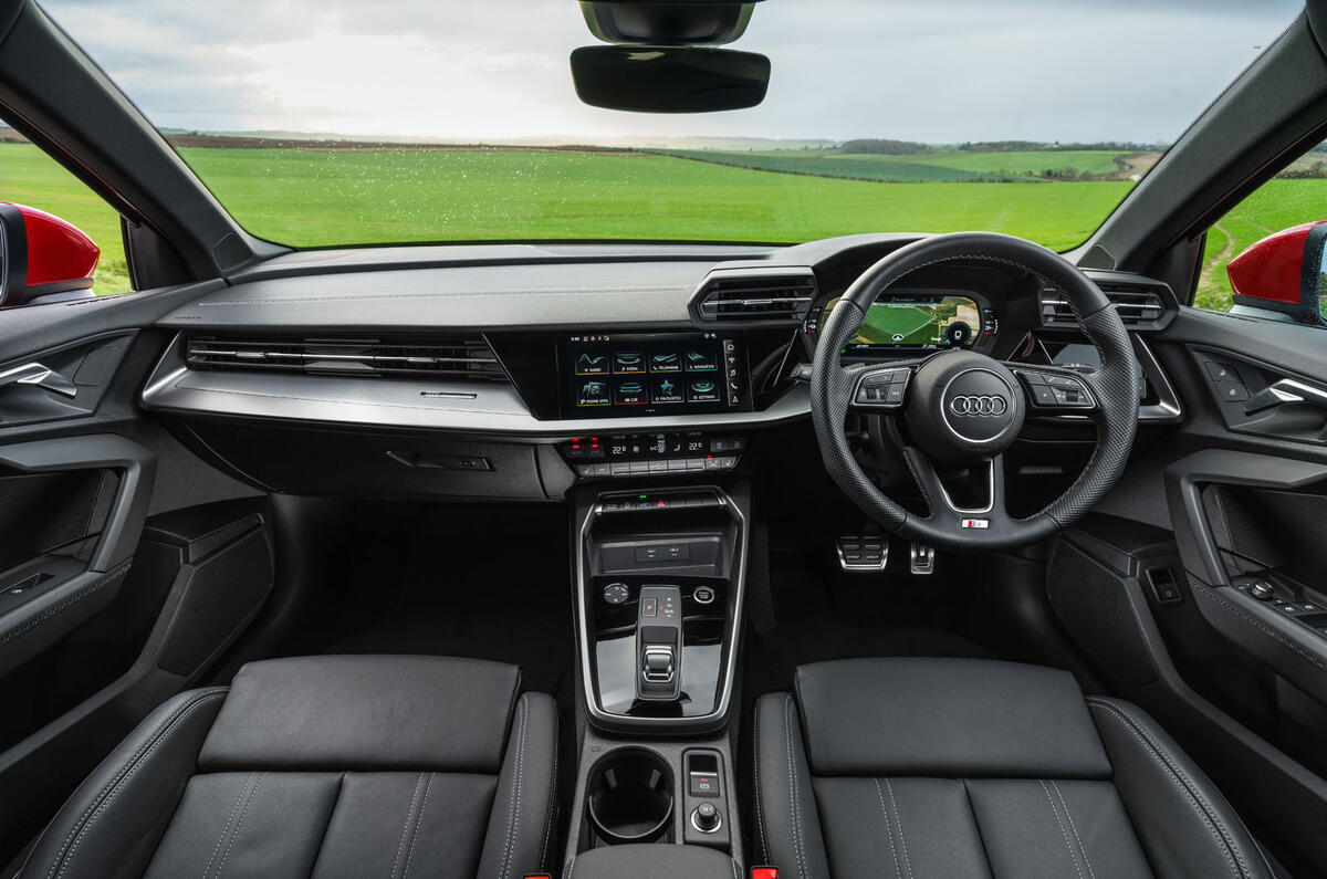 Audi A3 TFSIe 2020 UK first drive review - dashboard