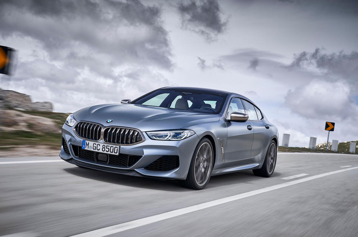 BMW 8 Series Gran Coupe 2019 first drive review - on the road front