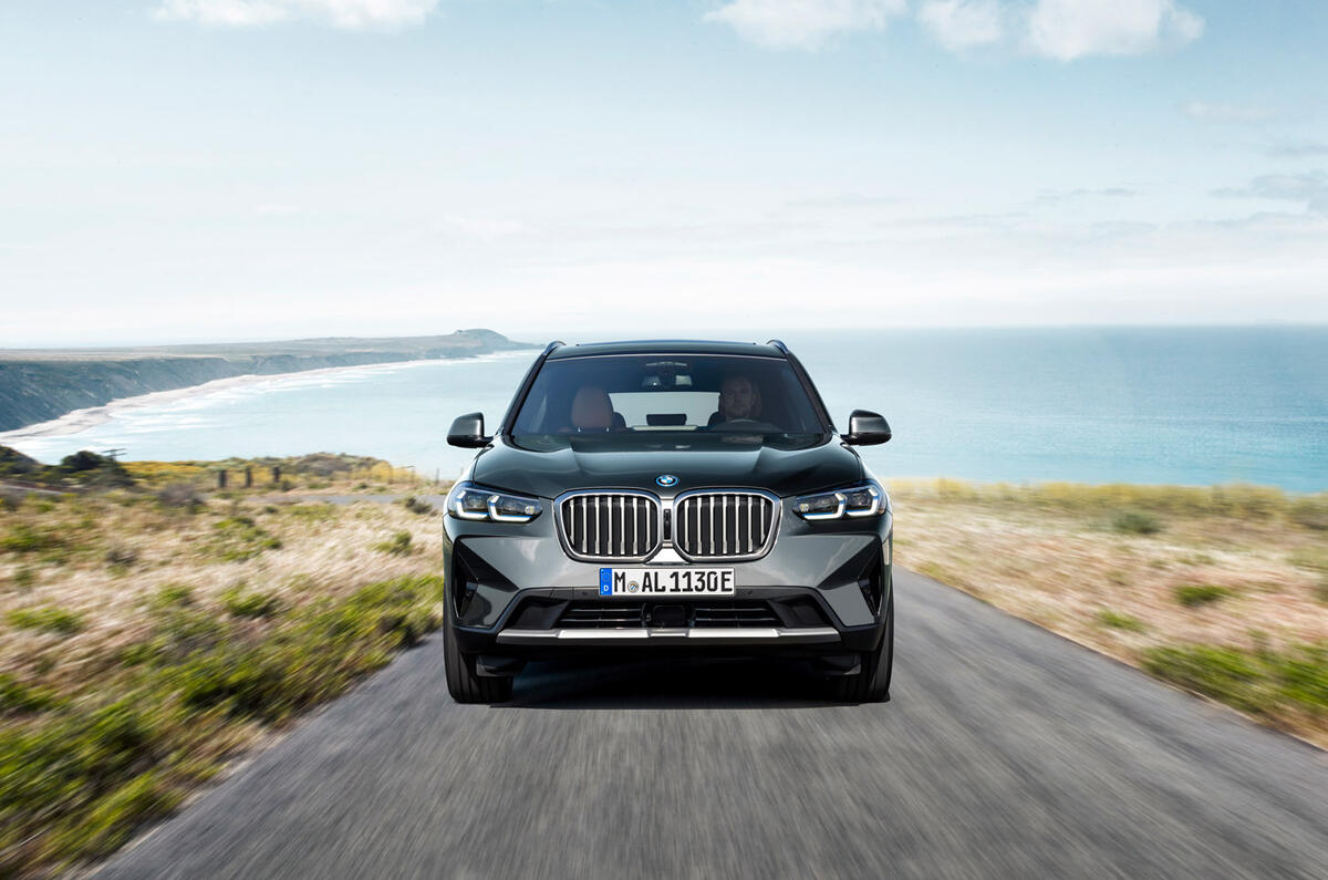 10 BMW X3 2021 : premier essai routier - nez de la route