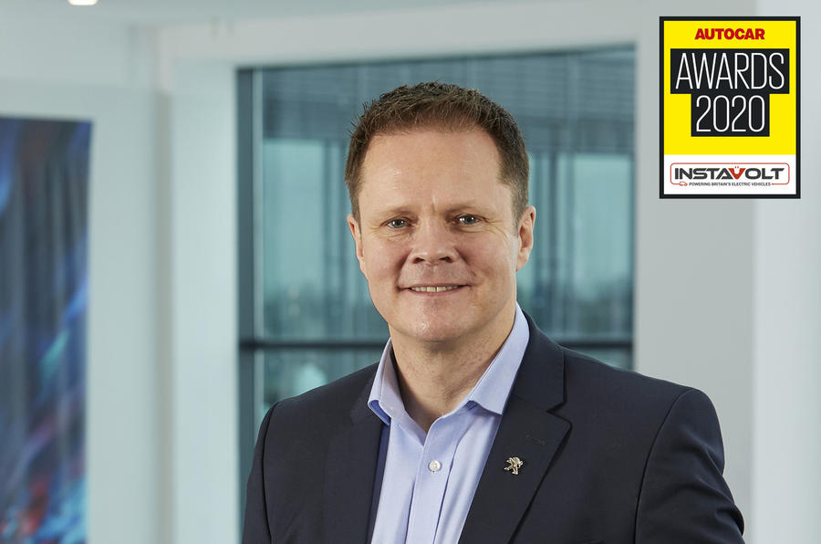 Autocar Awards 2020 Outstanding UK Leaders David Peel