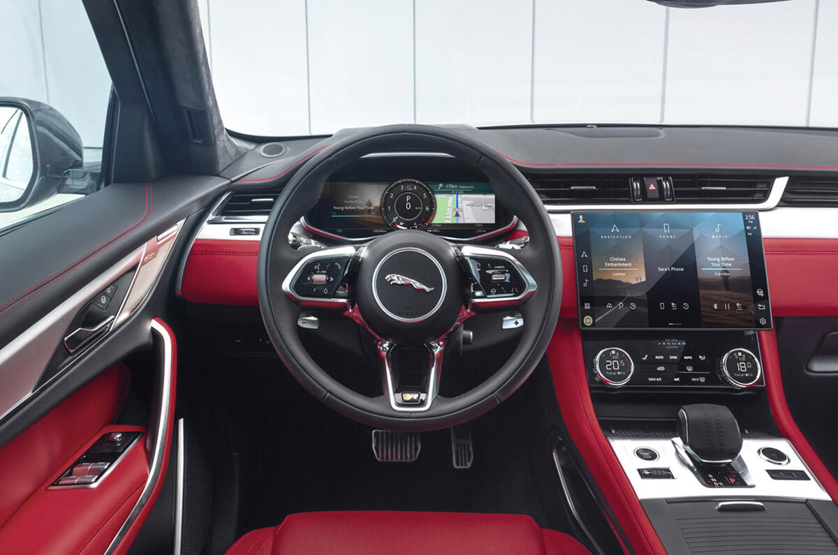 2025 Jaguar F-Pace Interior