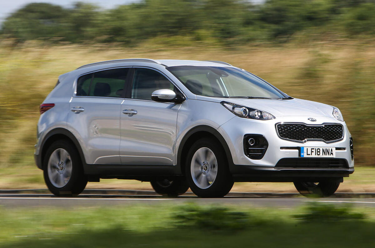 Kia Sportage - hero front