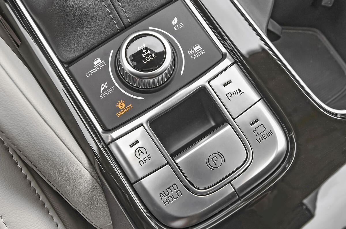 Kia Telluride 2019 first drive review - 4WD modes