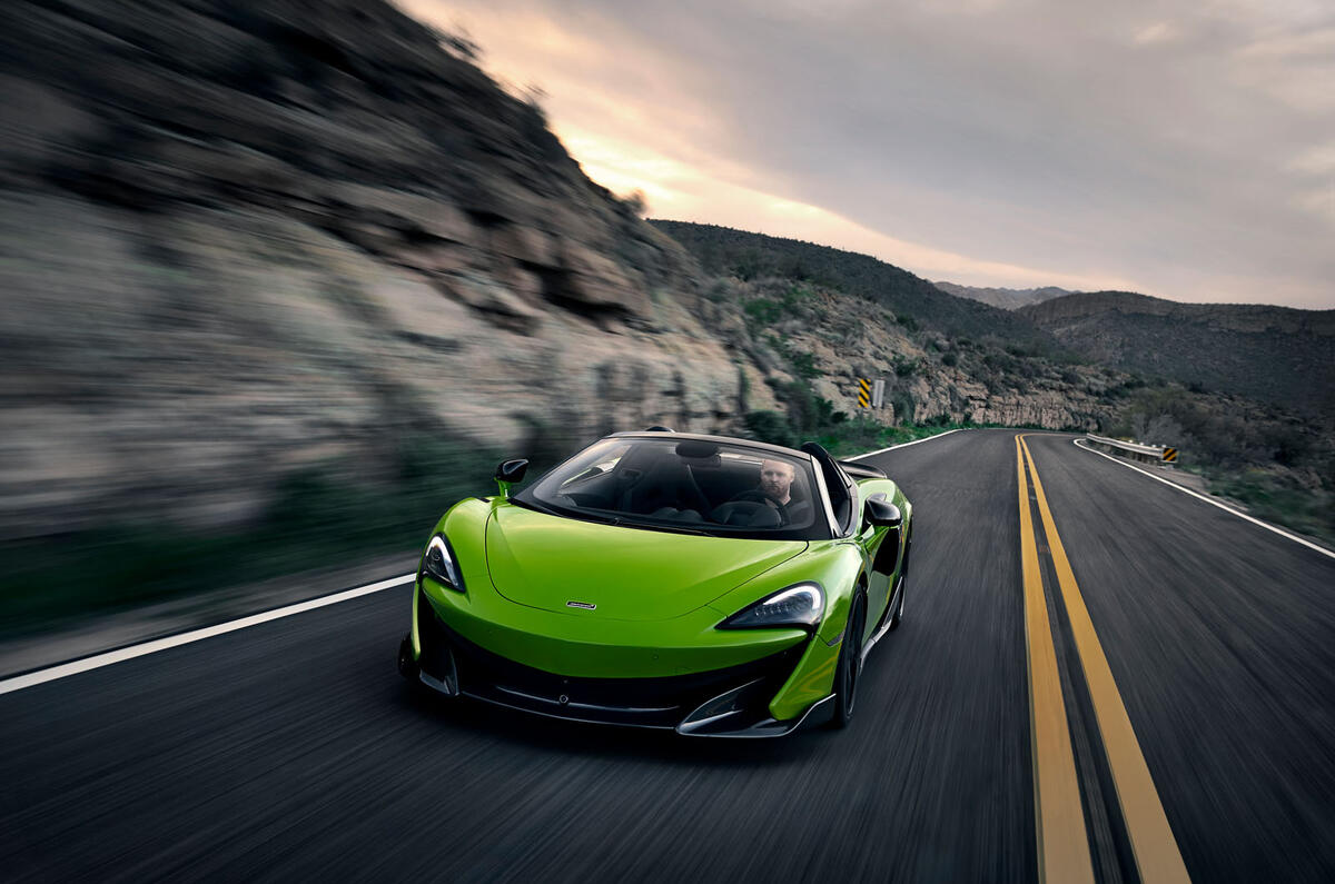 McLaren 600LT Spider 2019 first drive review - on the road