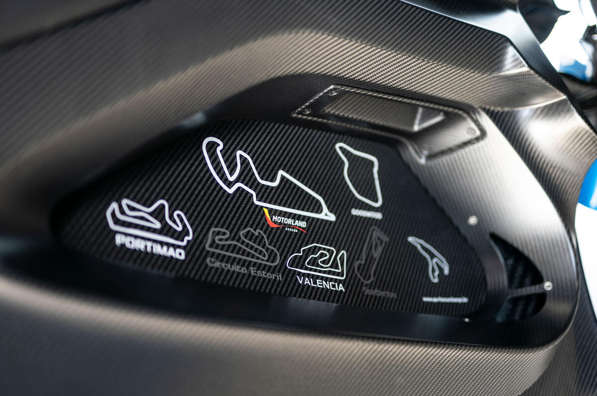 McLaren Senna GTR 2019 first drive review - circuit diagrams