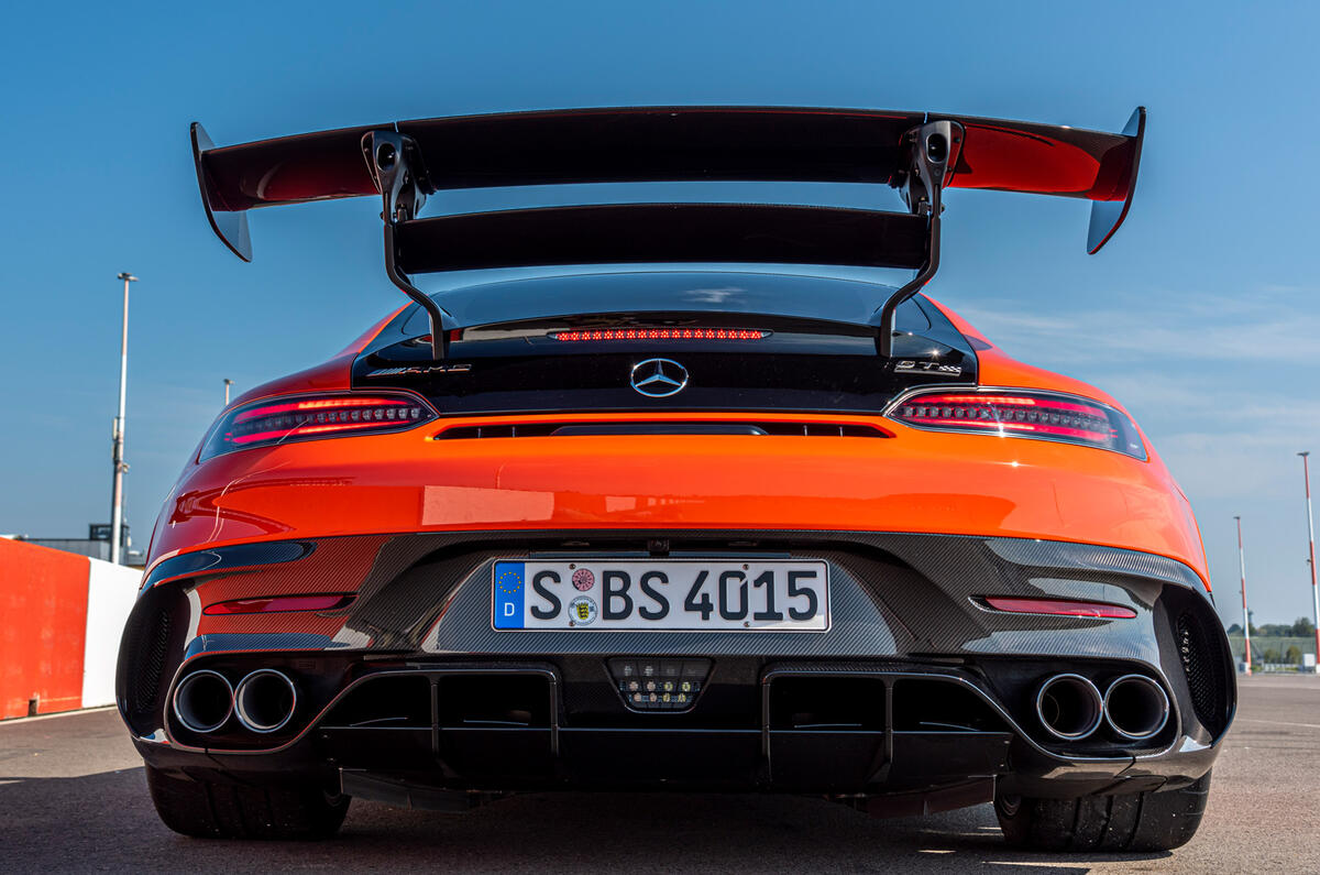 Mercedes-AMG GT Black Series 2020 : premier bilan de conduite - échappement